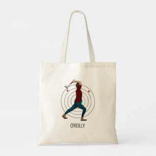 Ax Throwing Tote Bag