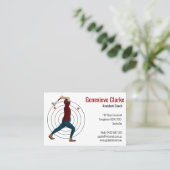 Ax Throwing Visitekaartje (Staand voorkant)