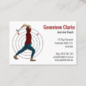 Ax Throwing Visitekaartje (Voorkant)