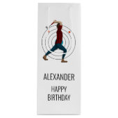 Ax Throwing Wijn Cadeautas (Voorkant)