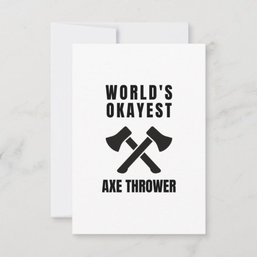 Ax-trekkende legende (2) bedankkaart (Voorkant)