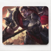 AX Wielder Gaming Mousepad | Legendarische krijger Muismat (Voorkant)