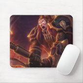 AX Wielder Gaming Mousepad | Legendarische krijger Muismat (Met muis)