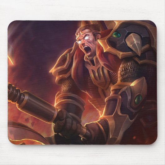 AX Wielder Gaming Mousepad | Legendarische krijger Muismat (Voorkant)