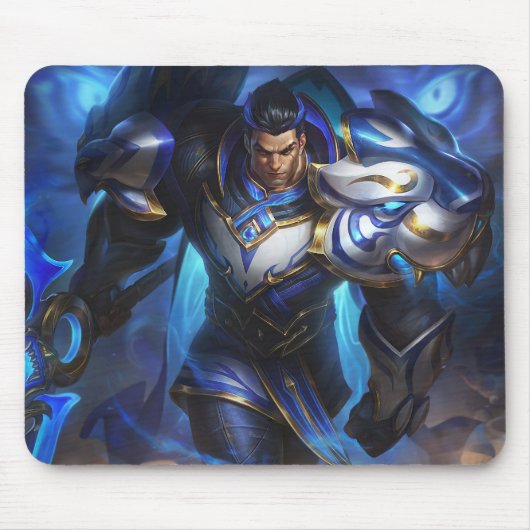 AX Wielder Gaming Mousepad | Legendarische krijger Muismat (Voorkant)
