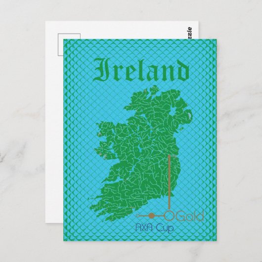 AXA Cup Briefkaart (Voorkant / Achterkant)