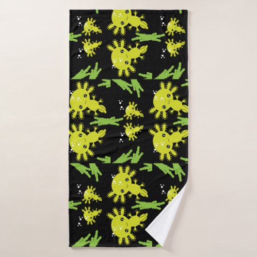 Axaotl Salamander Kinder Gift Badhanddoek (Badhanddoek)