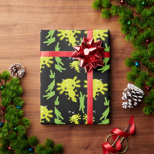 Axaotl Salamander Kinder Gift Cadeaupapier (Feestdagen Geschenken)