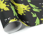 Axaotl Salamander Kinder Gift Cadeaupapier (Rol Hoek)