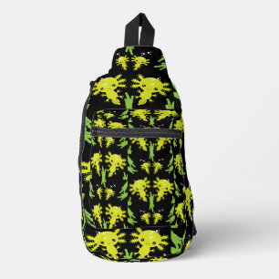 Axaotl Salamander Kinder Gift Sling Bag