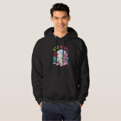 Axe olotl Cute Axolotl Holding Axe Axolotl Lumberj Hoodie (Voorkant volledig)