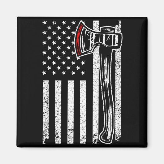 Axe Throwing Novelty For Men Women Ax Thrower Axe  Magneet (Voorkant)