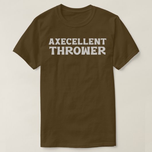 Axecellent Thrower Classic TShirt (Design voorkant)