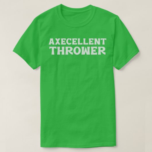 Axecellent Thrower T-shirt (Design voorkant)