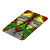 AXEL~ CHRISTMAS-kaart helder! ~ Magneet (Linkerzijde)