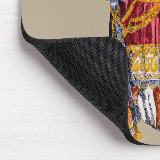 AXEL ~ Emperor Charlemagne ~ Personalized Muismat (Hoek)