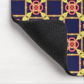 AXEL ~ Fluor Abstract Patroon ~ Gepersonaliseerd Muismat (Hoek)