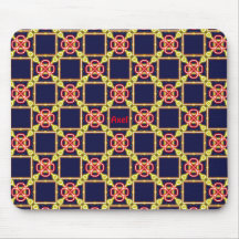 AXEL ~ Fluor Abstract Patroon ~ Gepersonaliseerd