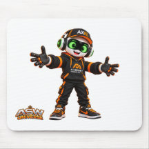 Axel Futuristische AI Robot Gaming Muismat