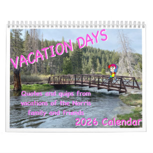 Axel Norris Vakantiedagen 2026 kalender