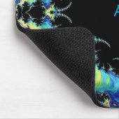 AXEL ~ Strange 3D Patroon ~ Gepersonaliseerd Muismat (Hoek)