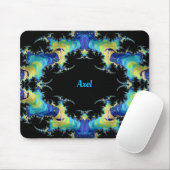 AXEL ~ Strange 3D Patroon ~ Gepersonaliseerd Muismat (Met muis)
