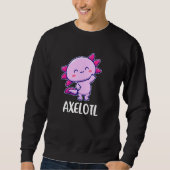 Axelotl-Axolotl-oplossing voor axel of as Trui (Voorkant)