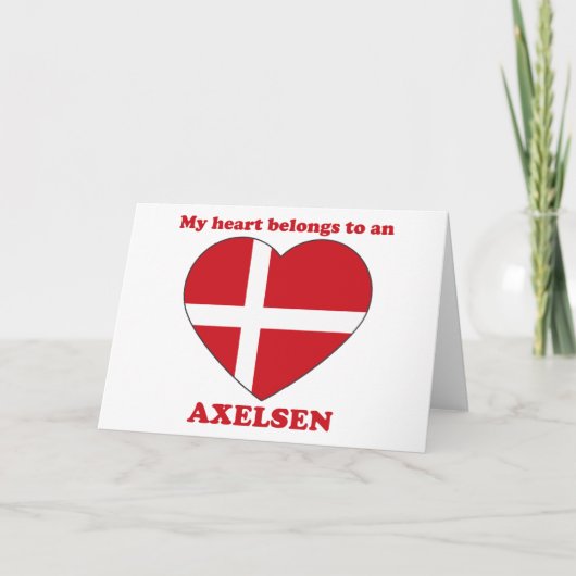 Axelsen Feestdagen Kaart (Voorkant)