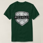 AxeOHolics Anonymous Shield Stamp Classic TShirt (Design voorkant)