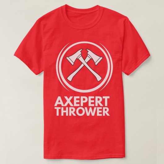 Axepert Thrower AX Throwing Graphic T T-shirt (Design voorkant)