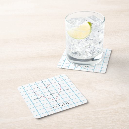 Axes hart kartonnen onderzetters (Insitu)