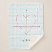 Axes hart sherpa deken (Voorkant)