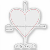 Axes hart sticker (Voorkant)