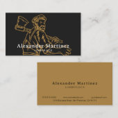 Axes Lumberjack Handyman Carpenter Woodworker Visitekaartje (Voorkant / Achterkant)