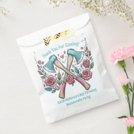 Axes & Roses - Bijlwerpen Bachelorette Party Bedankzakje