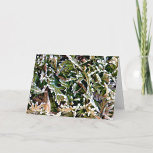 Axial Tilt Holiday-kaart Feestdagen Kaart