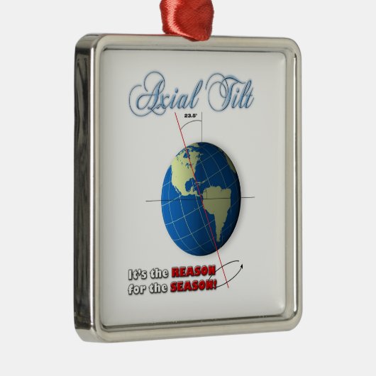 Axiale kanteling metalen ornament (Rechts)