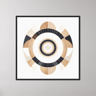 Axiale Sfeer Canvas Afdruk