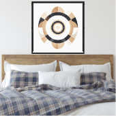 Axiale Sfeer Canvas Afdruk (Insitu (Slaapkamer))