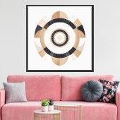 Axiale Sfeer Canvas Afdruk (Insitu (Woonkamer))