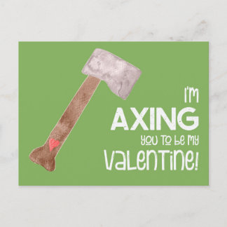 Axing u Valentijnse humor Briefkaart