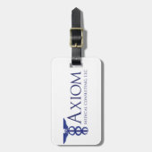 Axiom-Bagagelabel Bagagelabel (Voorkant verticaal)