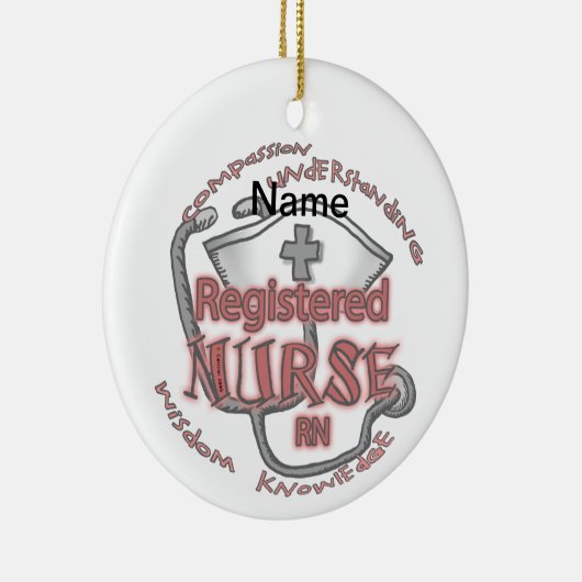 Axiom custom Registered Nurse Ornament (Rechts)