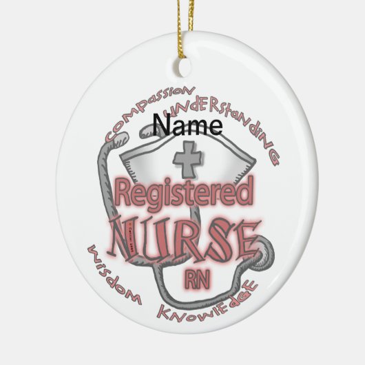 Axiom custom Registered Nurse Ornament (Links)