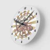 axioma van een genezende verpleegkundige ronde klok (Hoek)