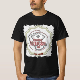 axioma van een genezende verpleegkundige t-shirt