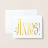 Axios Grieks-orthodoxe wijdingskaart Folie Kaarten (Voorkant met envelop)