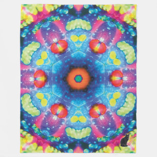 Axis Kaleidoscope Fleece Deken