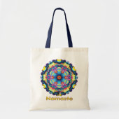 Axis Kaleidoscope Namaste Tote Bag (Voorkant)