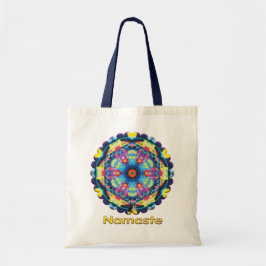 Axis Kaleidoscope Namaste Tote Bag